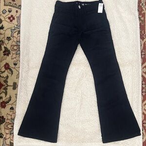 GAP Navy High Rise Flare Pants, NWT